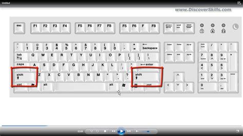 keyboard select multiple items